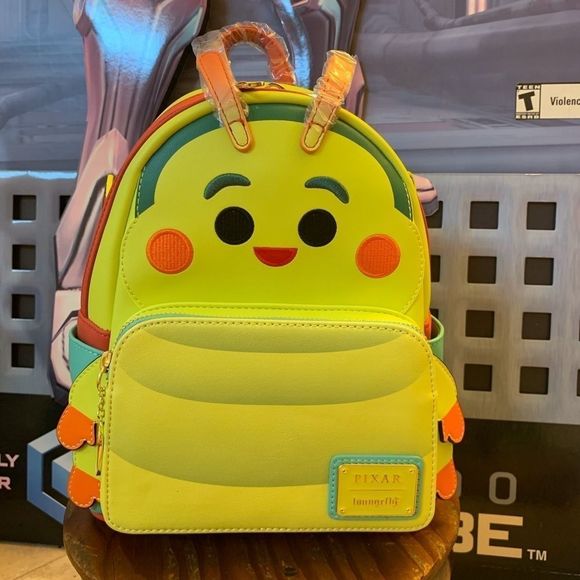 Loungefly Disney Bug’s Life Heimlich Butterfly Mini Backpack!RARE! NEW WITH TAGS - Picture 7 of 13